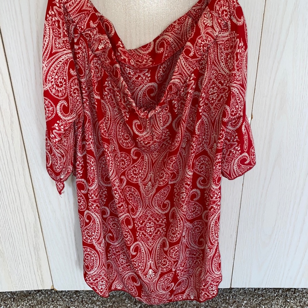 Off the shoulder blouse